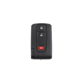 Key Fob Replacement Compatible with Toyota Prius 2004-2009 Keyless Entry Remote Control Replaces MOZB21TG P/N: 2584A-B21TG 89070-47180 3 Buttons 312MHz (for Black Logo)